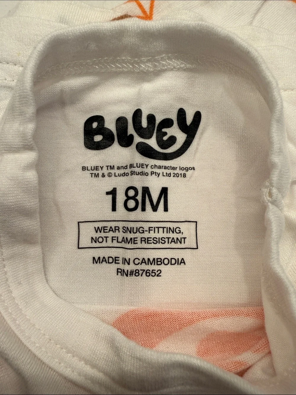 Set of 2 Two-Piece Pajama Sets: Halloween Bluey, and Ribbed Henley (Runs small!)